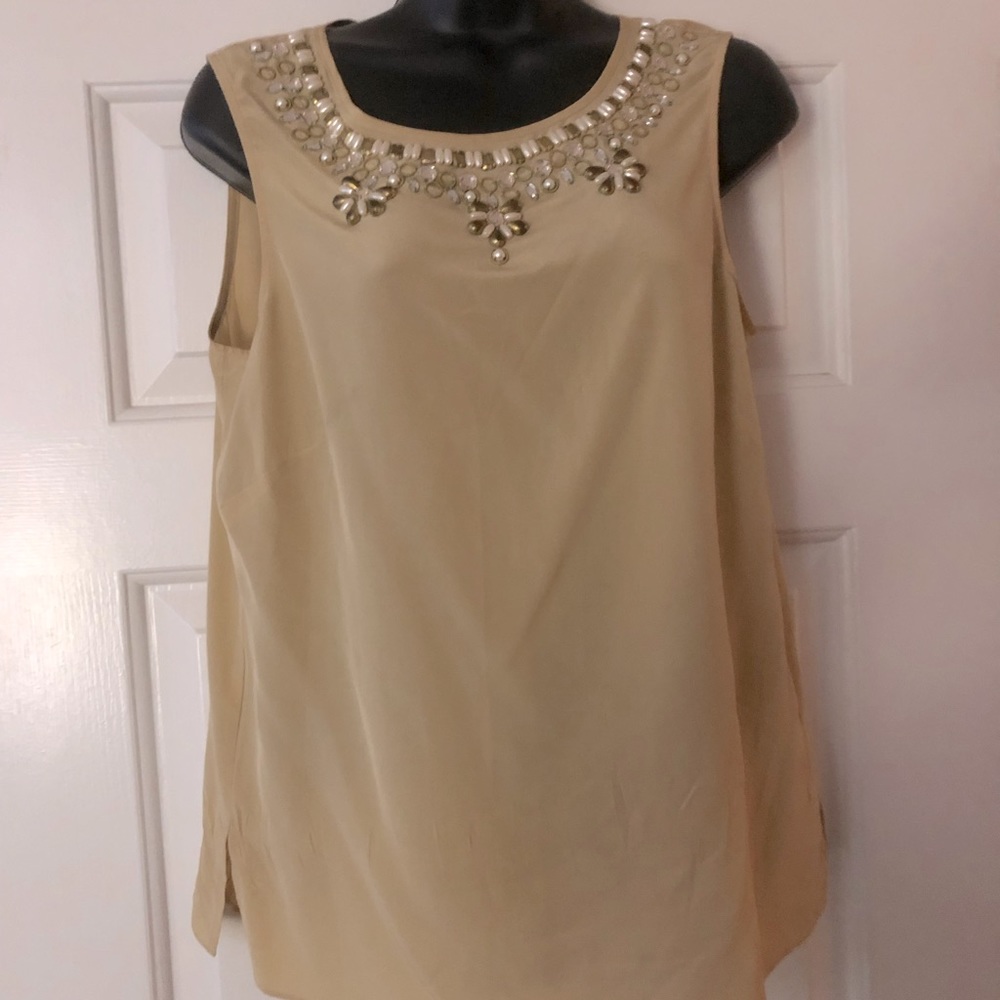 LNWOT Lilly Pulitzer sleeveless rhinestone / beaded top
